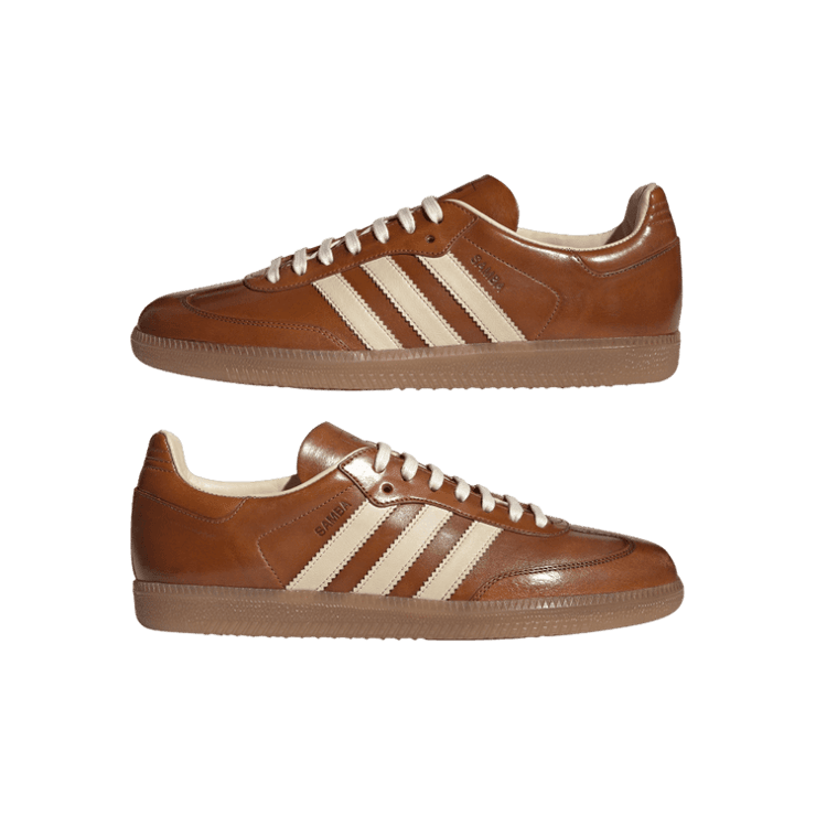 adidas Samba OG Made in Italy Vachetta Tan Angle 5