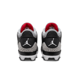 Air Jordan 3 Mid MCS Cleat Black Cement Angle 3