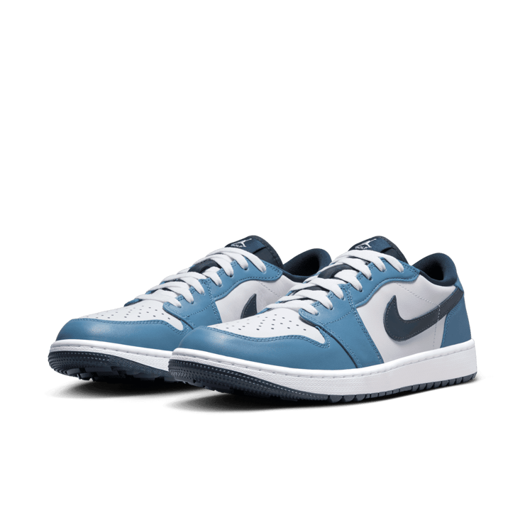 Air Jordan 1 Low Golf White Aegean Storm Angle 2