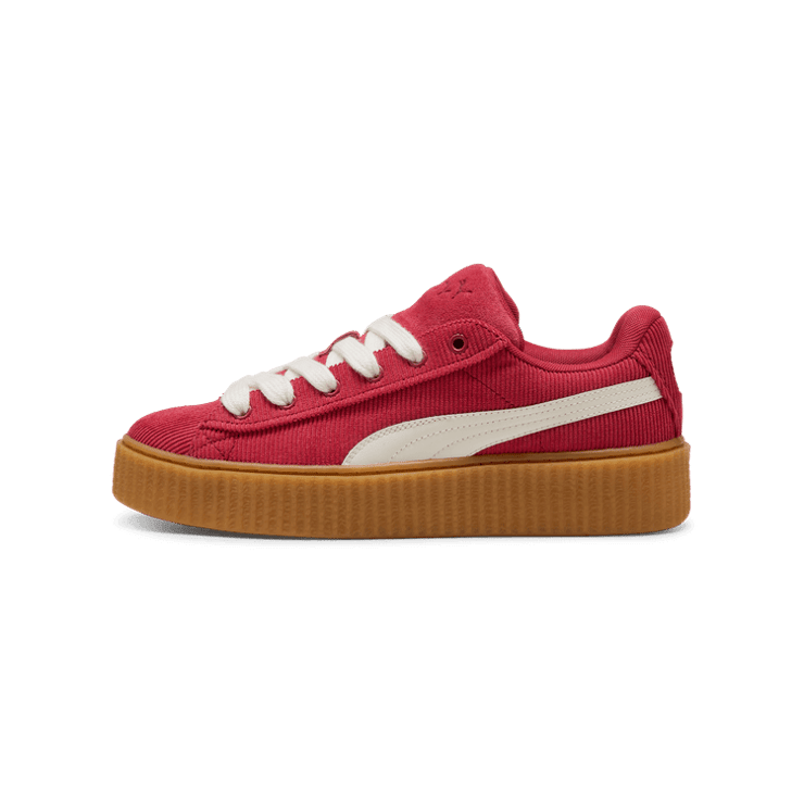 Puma Creeper Phatty Corduroy Fenty Red Gum Angle 1