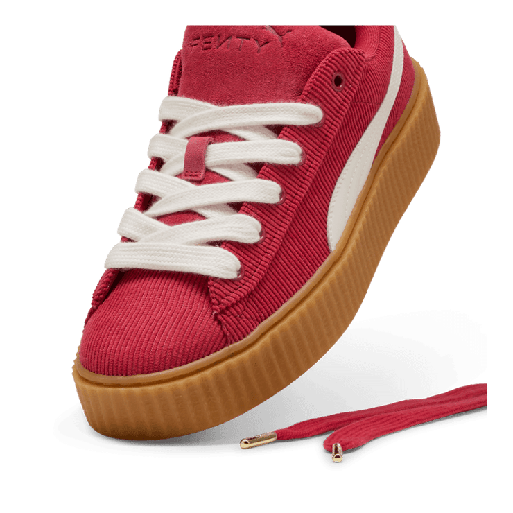 Puma Creeper Phatty Corduroy Fenty Red Gum Angle 2