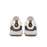 Jordan Spizike Low White Black Metallic Gold Angle 3