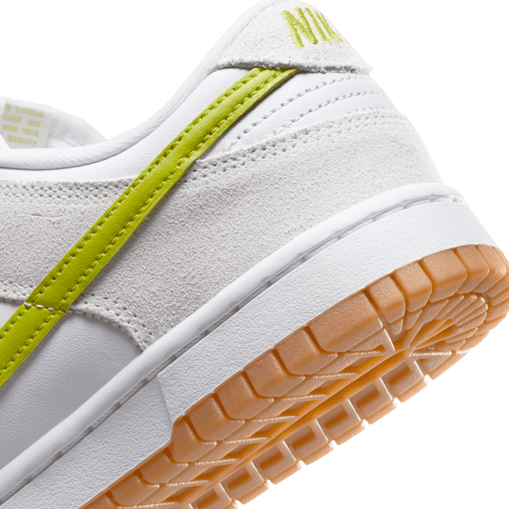 Nike Dunk Low White Bright Cactus (W) Angle 5