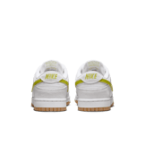 Nike Dunk Low White Bright Cactus (W) Angle 3