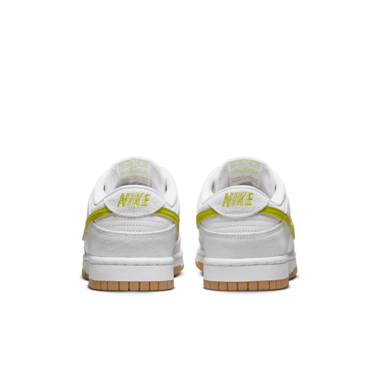 Nike Dunk Low White Bright Cactus (W) Angle 3