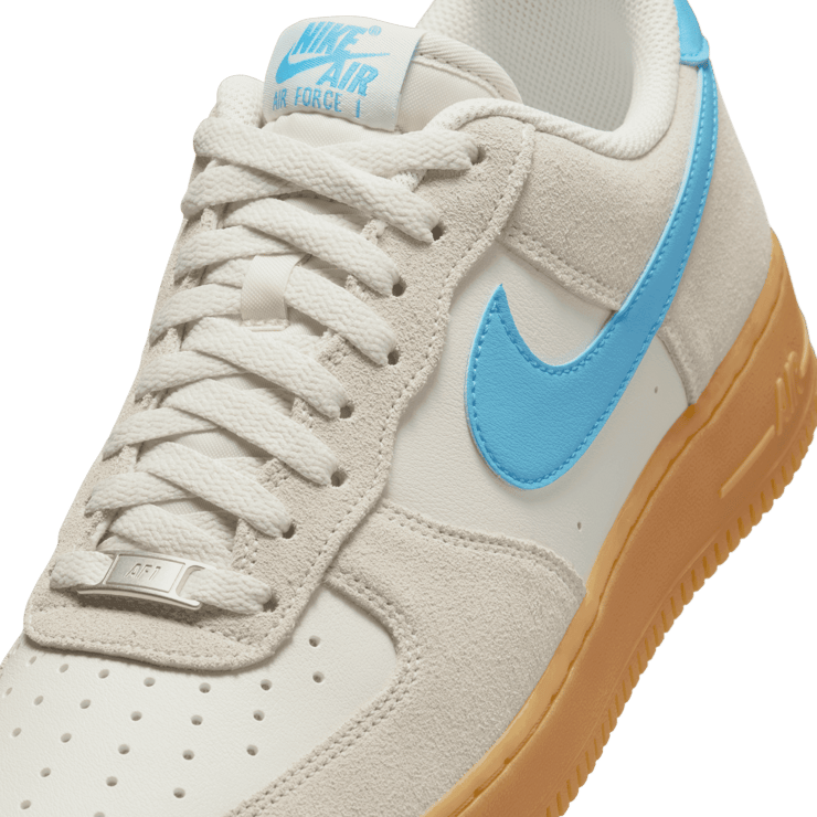 Nike Air Force 1 '07 LV8 'Phantom Baltic Blue Gum' Angle 4