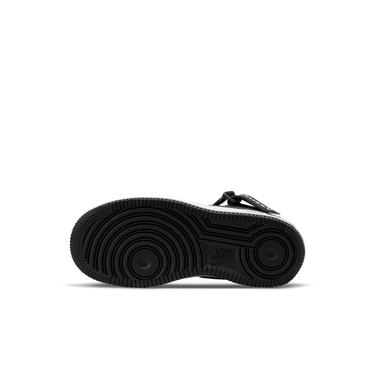 Nike Stussy x Air Force 1 Mid 'Black White' (PS) Angle 0