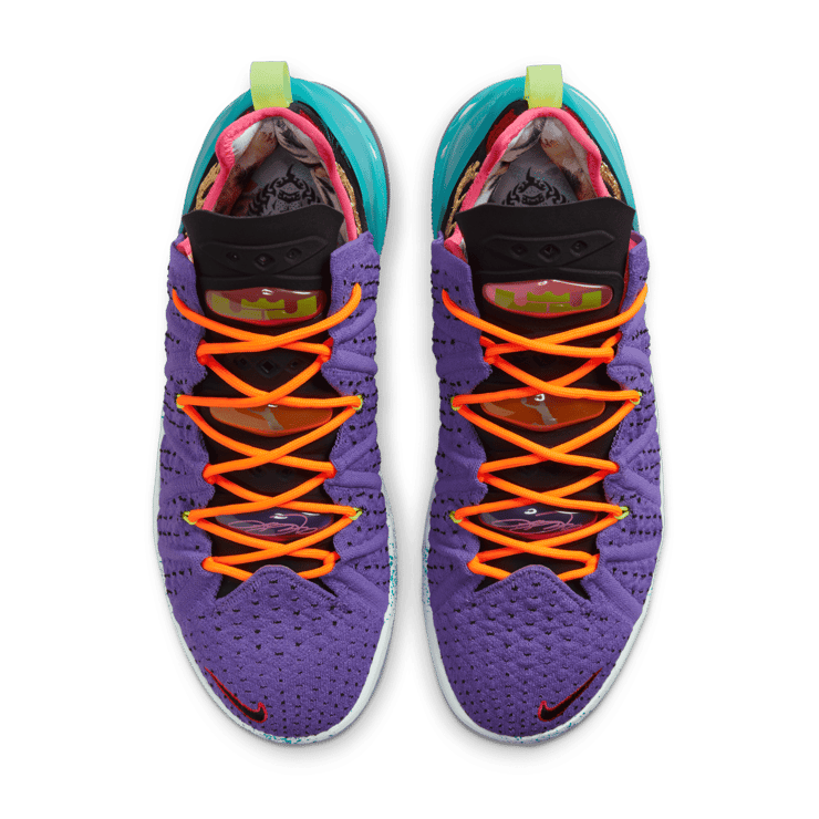 LeBron 18 Best 10–18 Psychic Purple Angle 1