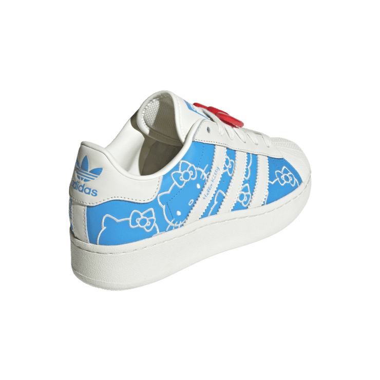 adidas Superstar XLG Hello Kitty Blue Burst (W) Angle 3