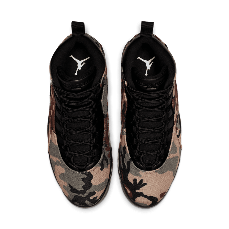 Jordan 10 Retro Woodland Camo Angle 1