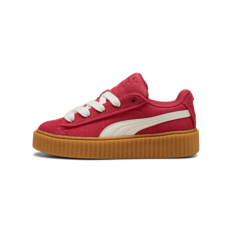 Puma Creeper Phatty Corduroy Fenty Red Gum (W) Angle 1