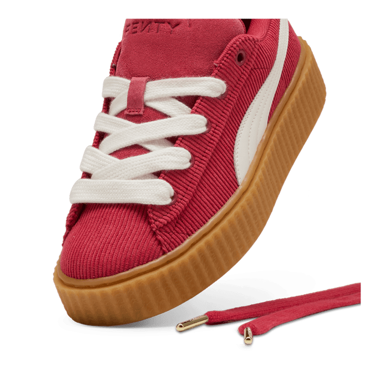 Puma Creeper Phatty Corduroy Fenty Red Gum (W) Angle 2