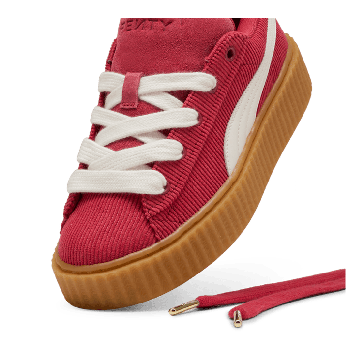 Puma Creeper Phatty Corduroy Fenty Red Gum (GS) Angle 2
