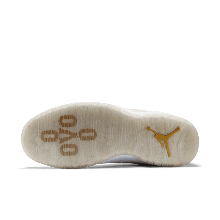 Jordan 10 Retro Drake OVO White Angle 0