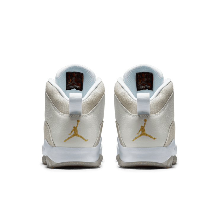 Jordan 10 Retro Drake OVO White Angle 3