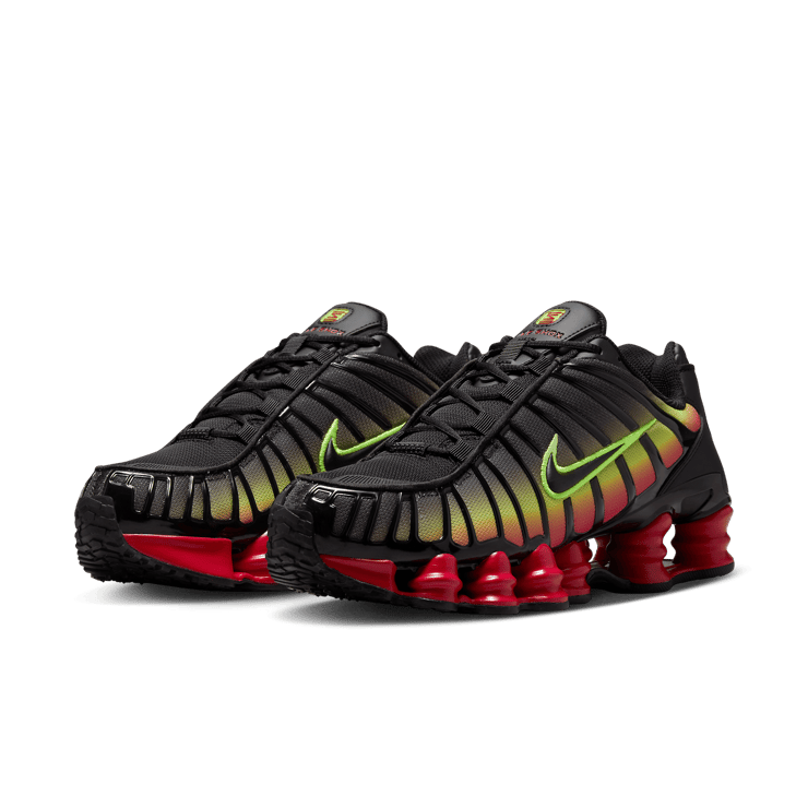 Nike Shox TL Volt Fire Red (W) Angle 2