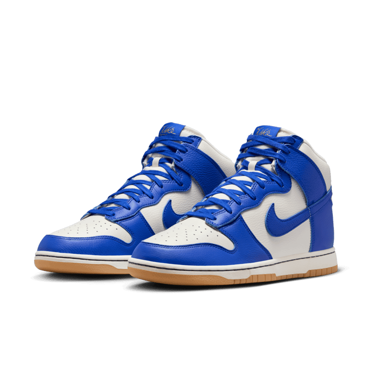 Nike Dunk High Retro SE Phantom Racer Blue Angle 2