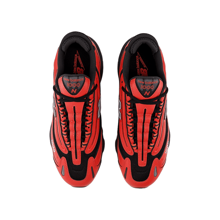 New Balance 1000 Red Black Angle 1