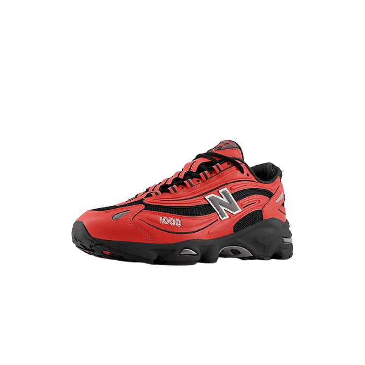 New Balance 1000 Red Black Angle 6