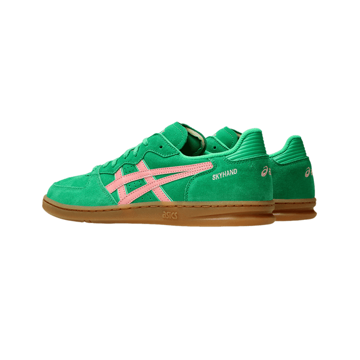 Asics Skyhand OG Cilantro Grapefruit Angle 1