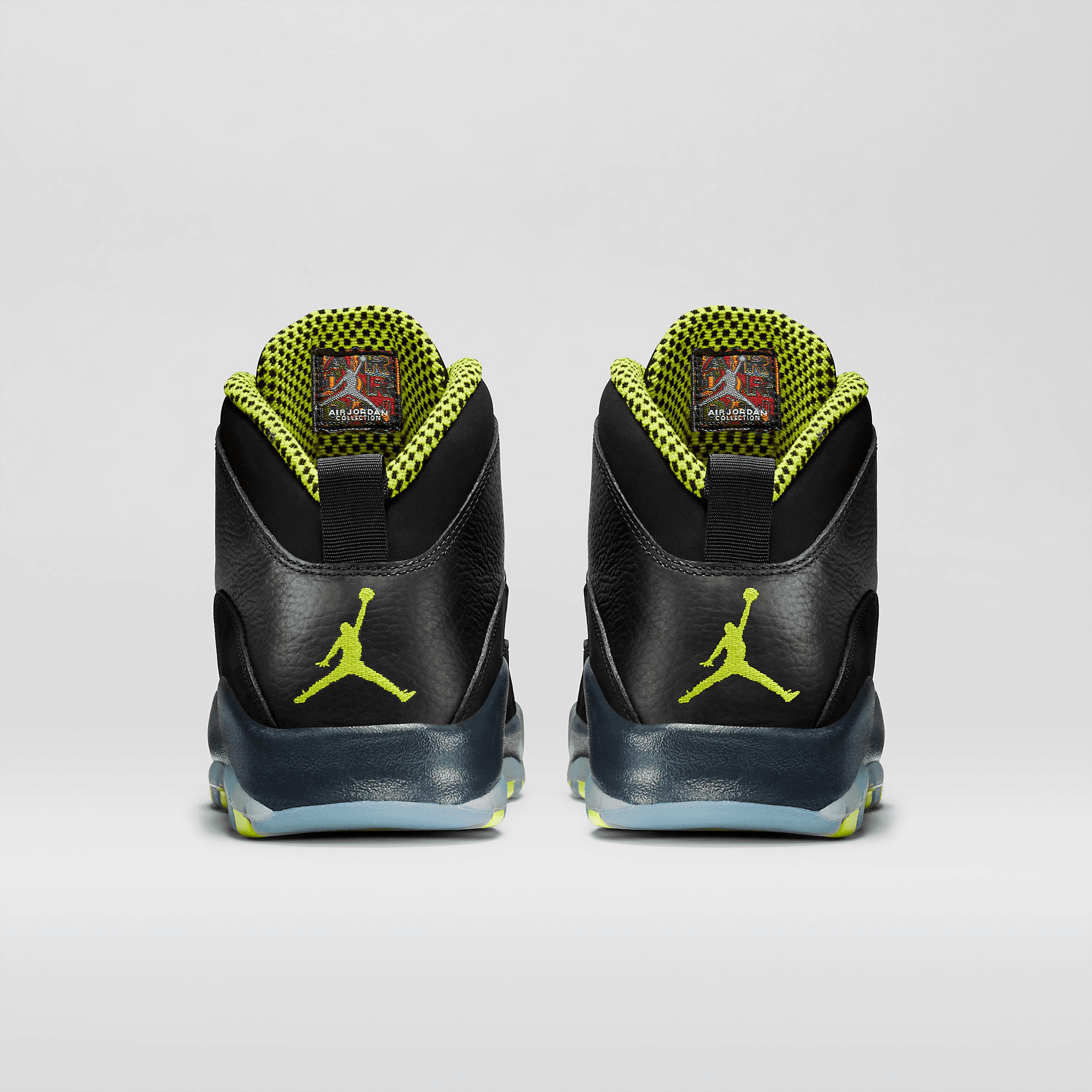 retro 10 black and green