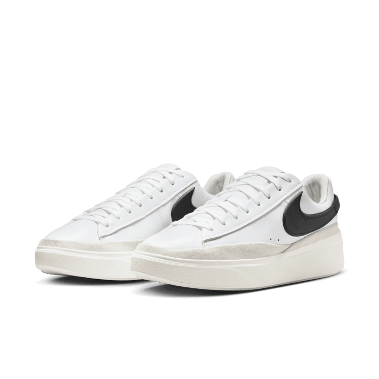 Nike Blazer Phantom Low 'White Black' Angle 2