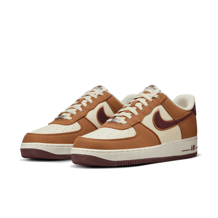 Nike Air Force 1 Low Notebook Doodle Pack Light British Tan Angle 2