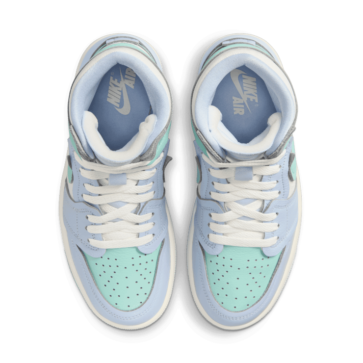 Air Jordan 1 High Method of Make 'Hydrogen Blue Light Dew' (W) Angle 1