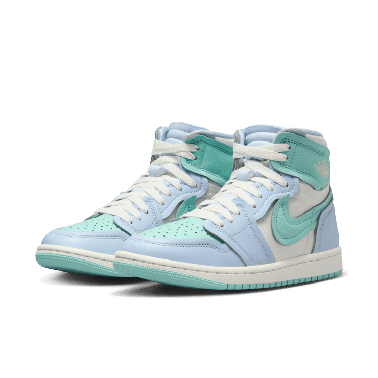 Air Jordan 1 High Method of Make 'Hydrogen Blue Light Dew' (W) Angle 2