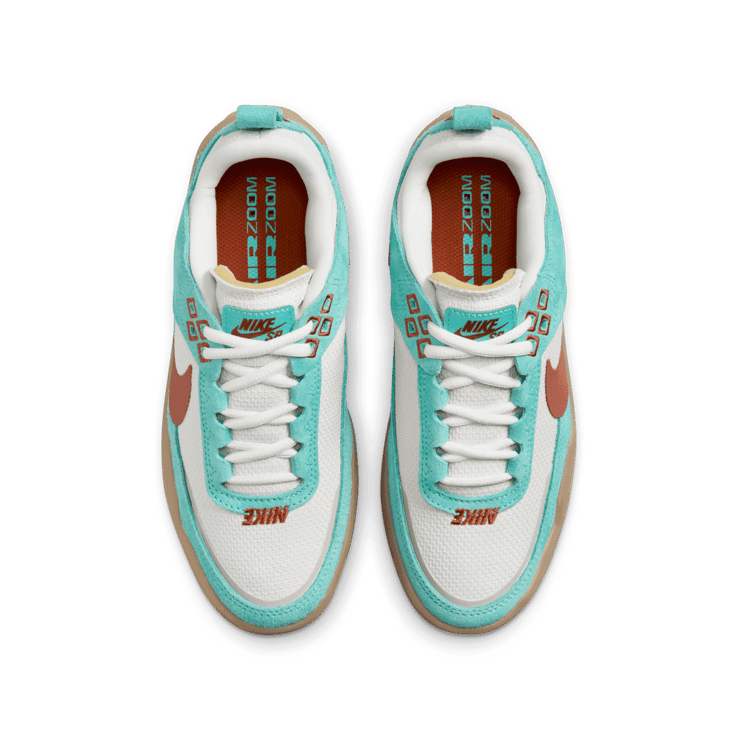 Nike SB Day One SB 'Green Frost Dark Russet' (GS) Angle 1