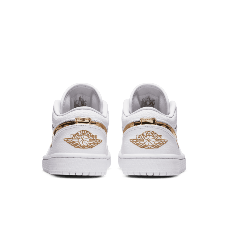 Air Jordan 1 Retro Low 'White Metallic Gold' (W) Angle 3