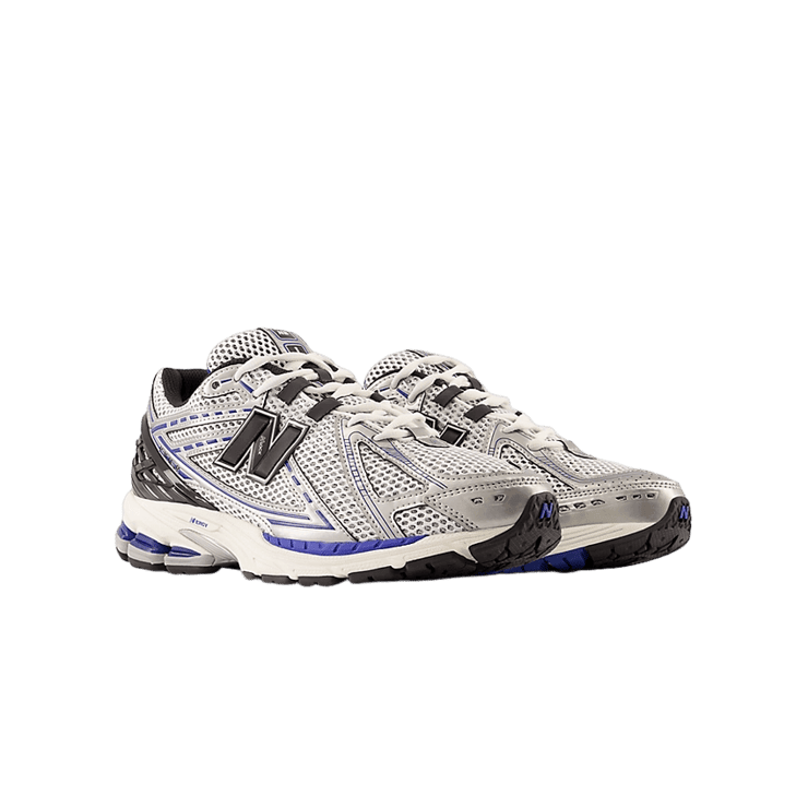 New Balance 1906R Metallic Silver Blue Angle 2