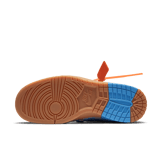 Nike Air Off-White Rubber Dunk University Blue Angle 0
