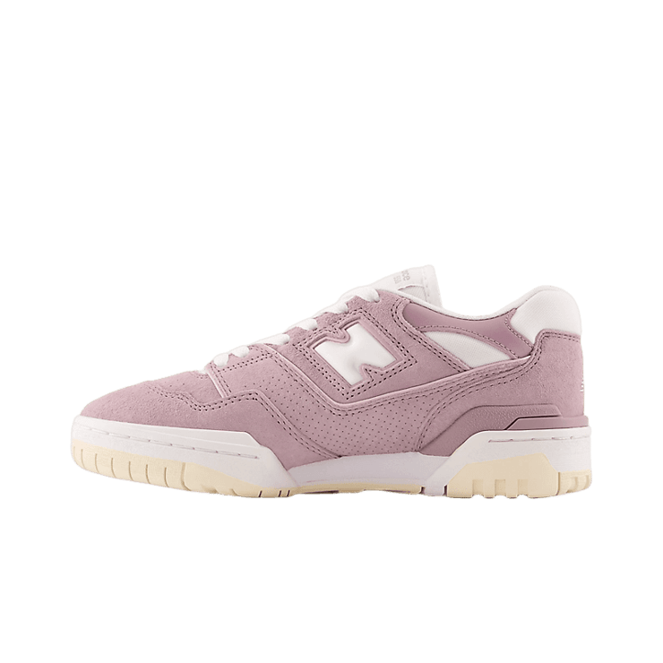 New Balance 550 Pink Suede (W) Angle 0