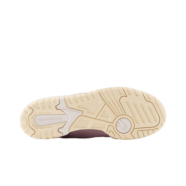 New Balance 550 Pink Suede (W) Angle 3