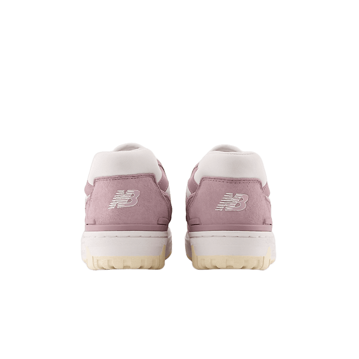 New Balance 550 Pink Suede (W) Angle 4