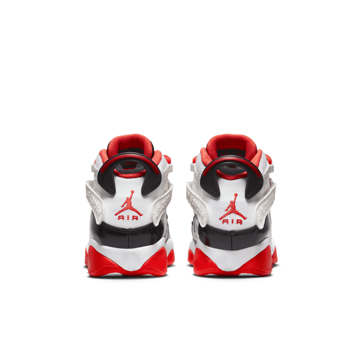 Jordan 6 Rings 'White Black Team Orange' (GS) Angle 3