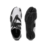 Puma Mostro Perforated Leather White Black Angle 0