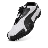 Puma Mostro Perforated Leather White Black Angle 2