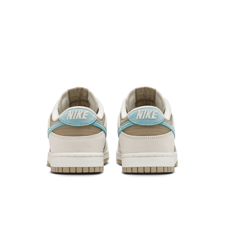 Nike Dunk Low Khaki Denim Turquoise Angle 3