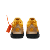 Nike Air Rubber Dunk Off-White University Gold Angle 3