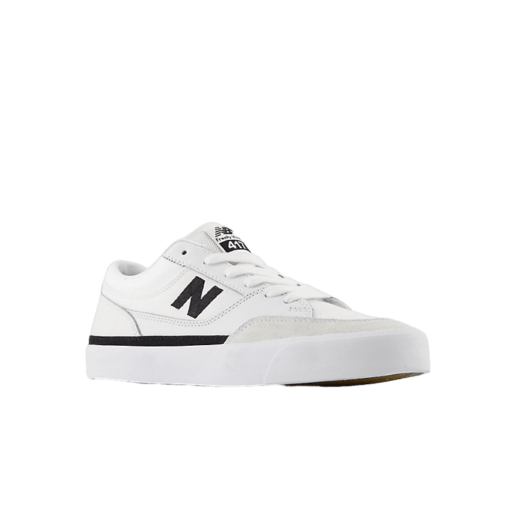 ★★New Balance★★ NBNEF21433 UNI flying lettering short sl New Balance Numeric 417 Low Franky Villani White Black