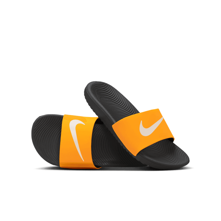 Nike Kawa Slide 'Laser Orange Black' (GS) Angle 0
