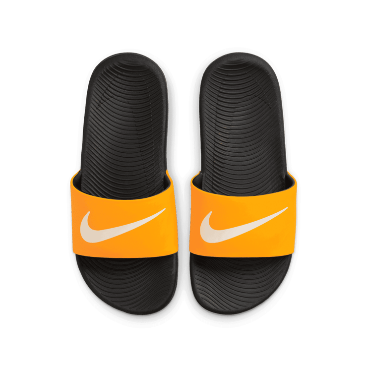 Nike Kawa Slide 'Laser Orange Black' (GS) Angle 2