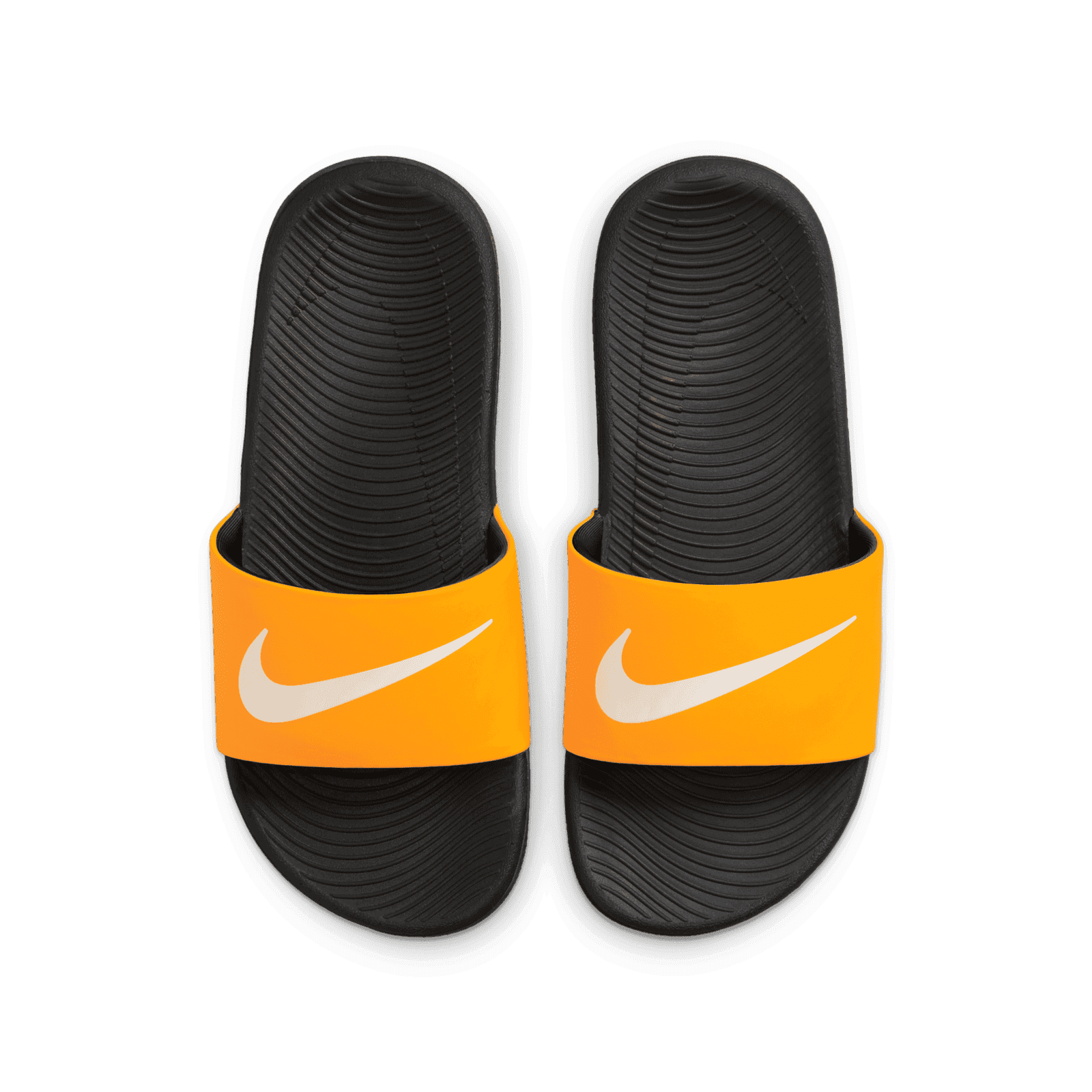 Nike Kawa Slide 'Laser Orange Black' (GS) Angle 2