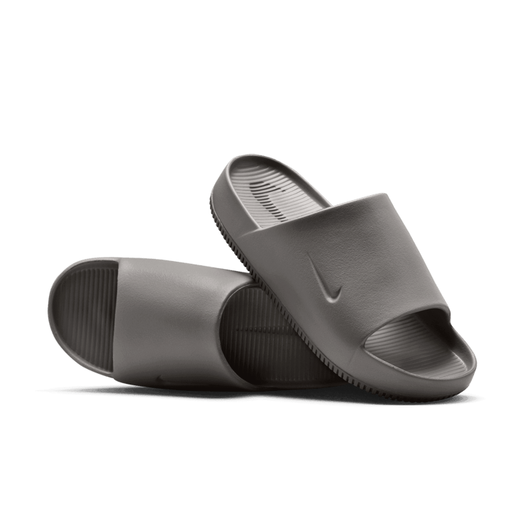 Nike Calm Slide 'Flat Pewter' Angle 0