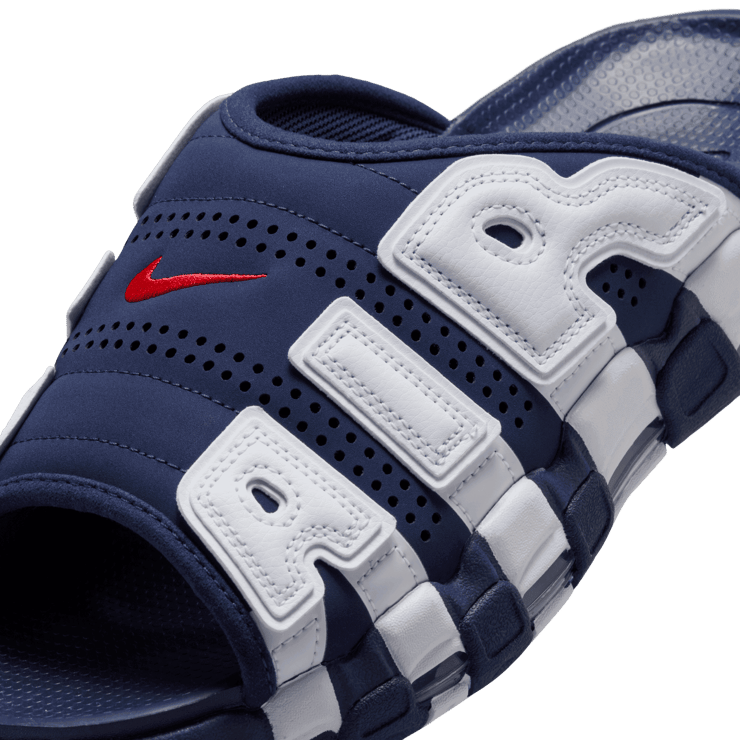 Nike Air More Uptempo Slide 'Olympic' Angle 3