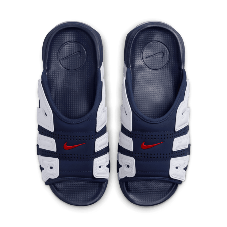 Nike Air More Uptempo Slide 'Olympic' Angle 2