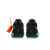 Nike Air Rubber Dunk Off-White Green Strike Angle 3