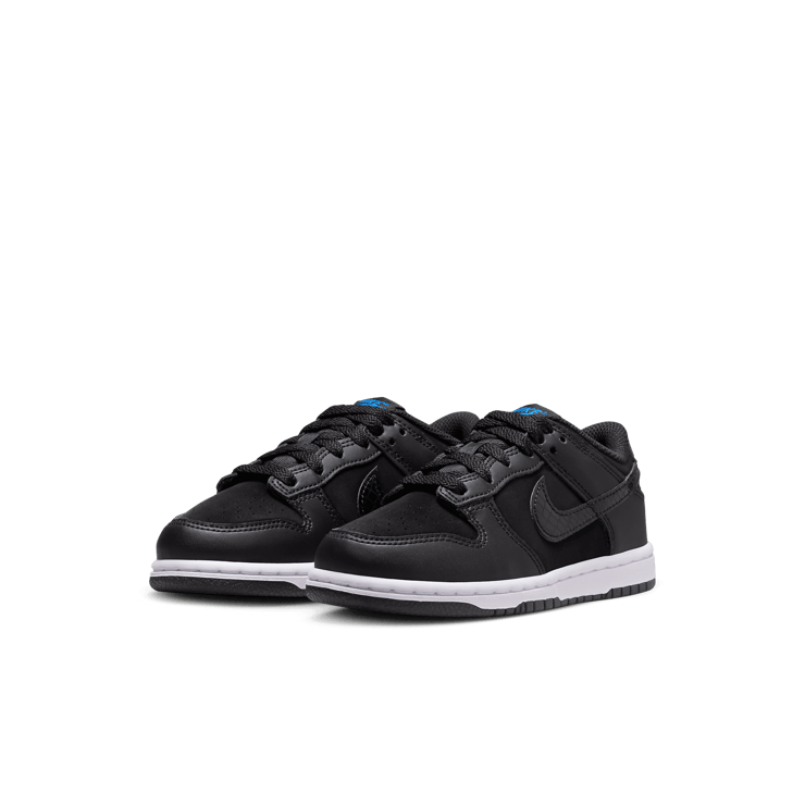 Nike Dunk Low Black Croc (PS) Angle 2